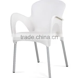 Fashionable PP Stackable Outdoor Living Room Plastic Chair thumbnail-5