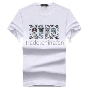 2016 High Quality Custom t Shirt Printing OEM Plain Mens All Color Shirt Classic Collar New Design t Shirt thumbnail-4