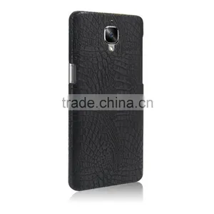 C&T Black PU Leather Back Cover Case Shell for Oneplus 3 thumbnail-2