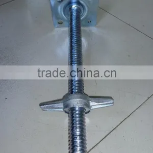 Cold Galvanized Hollow Scaffolding Jack Base/u Head thumbnail-2