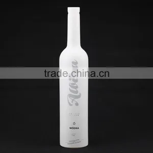 High Quality Frosted Glass Bottle Tequila Glass Bottle Fancy Glass Bottle thumbnail-5