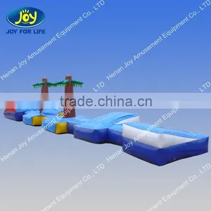 Summer Water Game Inflatable Aqua Floating Bridge thumbnail-2
