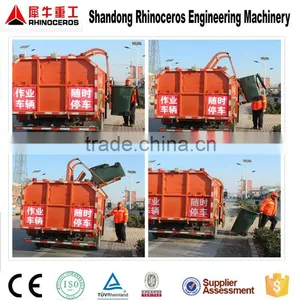 7cbm 4x2 Small Garbage Truck, Cleaning Truck for Sale thumbnail-4