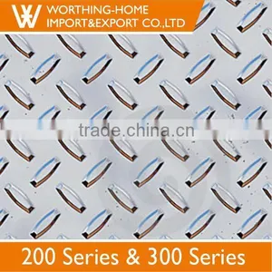 Chequered 201 Stainless Steel Sheet Prices for Stainless Steel Refrigerated Cabinet thumbnail-2