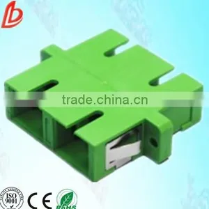 China Manufacture SC/APC Duplex Fiber Optic Adapter ,duplex SC APC Fiber Optic Adapter/coupler thumbnail-1