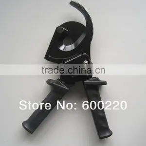Ratchet Cable Cutting Tool With Safety Lock for Cutting Copper Aluminum Cables 400mm2 Max, HS-500B Ratchet Cable Cutter thumbnail-2