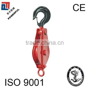 HC SERIES ROUND EYE TYPE SINGLE WHEEL MARINE SNATCH BLOCK thumbnail-5