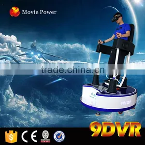 9d vr Standing up Simulator With 1 Seat With Flight Simulator Motion Platform thumbnail-6