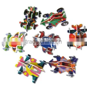 Small Handheld 3d Car Jigsaw Plastic Puzzle Games thumbnail-1