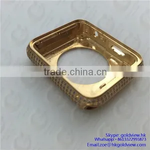 For Apple Watch 24k Gold,24k Gold For Apple Watch,For Apple Watch 24k Gold Diamonds Housing thumbnail-4