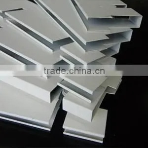 Cell Size 100mm*100mm Building Materials Open Aluminum Grid Design thumbnail-6