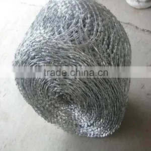 High Quality PVC Coated Razor Barbed Wire From Jinzhou Factory thumbnail-5
