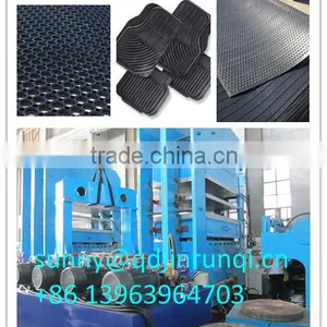 Hydraulic Rubber Tile Press / Rubber Machine Manufacturer / Rubber Floor Mat Vulcanizing Machine thumbnail-6