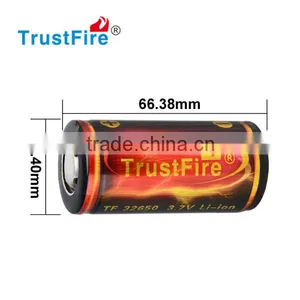 TrustFire 32650 6000mAh Li-ion Rechargeable Battery 3.7V/4.2V D Size Lithium Battery Rechargeable With PCB thumbnail-2