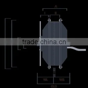 24V/ 36V 250w Bafang Motor Hub MotorSWXK6 ( FM. G11.250D) thumbnail-3