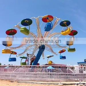 Newest Amusement Park Double Flying Rides / Outdoor Amusement Rides thumbnail-4