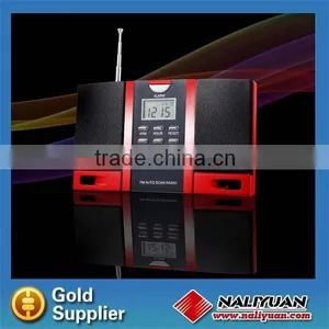 Hot Sale High Quality FM Clock Radio thumbnail-2