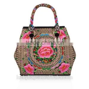 2015 New Arrival Canvas Embroidery Bag Handmade National Handbag thumbnail-1