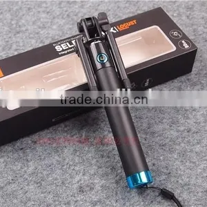 2015 NewExtendable Bluetooth Selfie Stick Handheld Selfie Monopod Stick With Built-in Bluetooth Remote Shutter for IPhone thumbnail-3