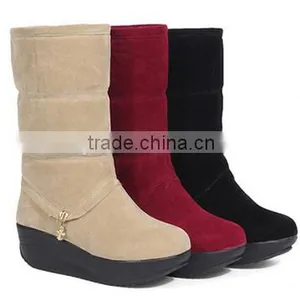 Fashion Wedges Women Boots Cheap Warm Boots thumbnail-3