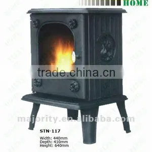 Free Standing Stove STN-116 Cast Iron thumbnail-1