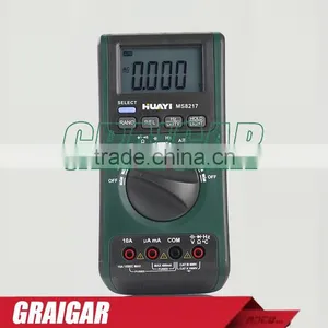 Digital Multimeter High Quality Portable Multimeter Voltage AC/DC Current Resistance MS8217 thumbnail-1