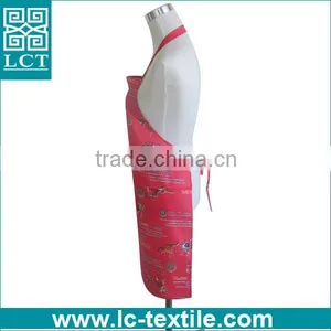Custom Sublimation Print Mens Kitchen Pvc Apron With Pocket thumbnail-3