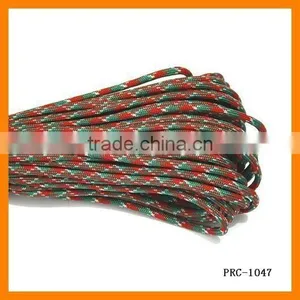 Red&Green Camo Strong Camping Cord 100feet 50 Colors PRC-1047 thumbnail-1