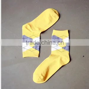 Grid Business Men Socks Wholesale thumbnail-5