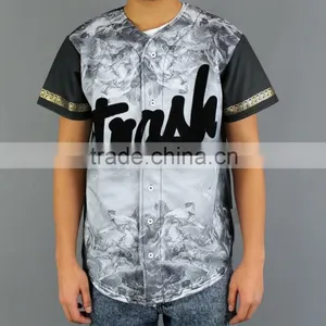 2015 New Design Reversible Sublimated Baseball Jersey thumbnail-1