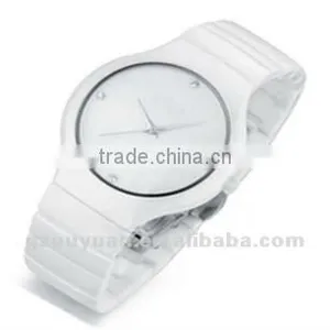 Fashion Wristwatch for Women, White Ceramic Wristwatch thumbnail-1
