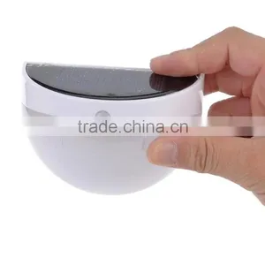 Solar Power 6 LED PIR Motion Sensor Light Outdoor Garden Wall Lamp Waterproof Lawn Lamps Landscape Lights thumbnail-1