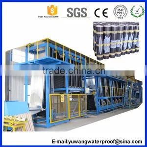 SBS Self-adhesive Basement Waterproof Breathable Membrane Making Machine For Sale thumbnail-5
