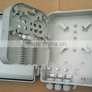 12 Cores Wall Mount Fiber Optic Distribution Box With Top Materia thumbnail-1