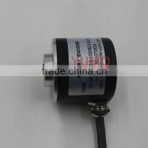 YUMO ISC3806 1000PPR 5V CNC System Solid Shaft Encoder Optical Price Incremental Rotary Encoder thumbnail-2