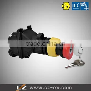 Multi Function Explosion Proof Emergency Push Button With Key thumbnail-2