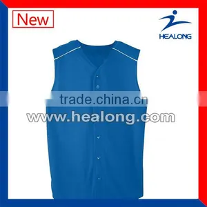 Cheap Custom Sublimation Men Pullover Baseball Jersey thumbnail-1