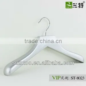 SUMTOO 8023 VIP Silver Color no Bar Bulk Clothes Hangers for Ladies Dress thumbnail-1