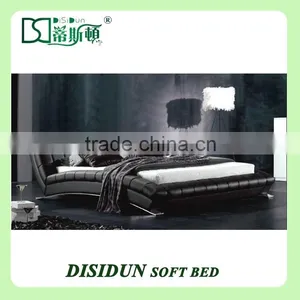 Hot Sale Nice Design Modern Leather Storage Beds DS-1018 thumbnail-1