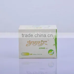 Disposable Biodegradable Corn and Bamboo Fiber Sanitary Napkins thumbnail-1