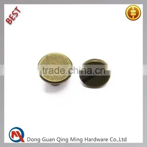 9mm Flat Belt Buckle Screws Chicago Screw thumbnail-1