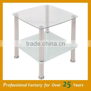 African Coffee Table Simple Design Glass Coffee Table JC-03 thumbnail-1