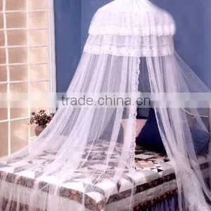 Lace Skirting of Circular Bed Canopy thumbnail-1