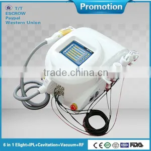 2014 Best Effective 6 in 1 E-light Beauty Equipment ce 1023 With Cavitation RF thumbnail-1
