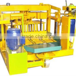 Movable Hydraulic Concrete Block Laying Machine QTJ40-3 Price thumbnail-2