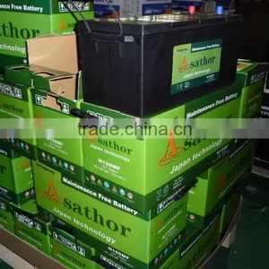 12V60AH 55D26R(N60MF) Calcium Sealed Maintenance Free MF Automobile Car Battery for Starting. thumbnail-3