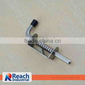 10mm Stainless Steel Spring Loaded Gate Latch thumbnail-1