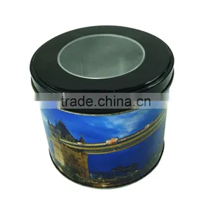 Small Round Tin Candle Tin Containers With Customized Design Printing on the Lid for Candle Holder Tin thumbnail-6