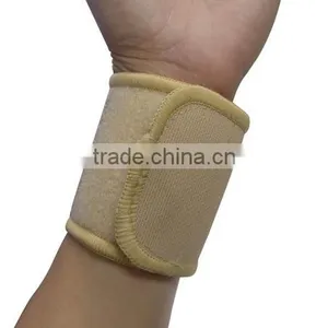 Breathable Black Sport Keeping Warm Magnetic Wrist Support Wrap thumbnail-1