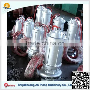 CE Submersible Sump Stainless Steel Sewage Pumps thumbnail-1